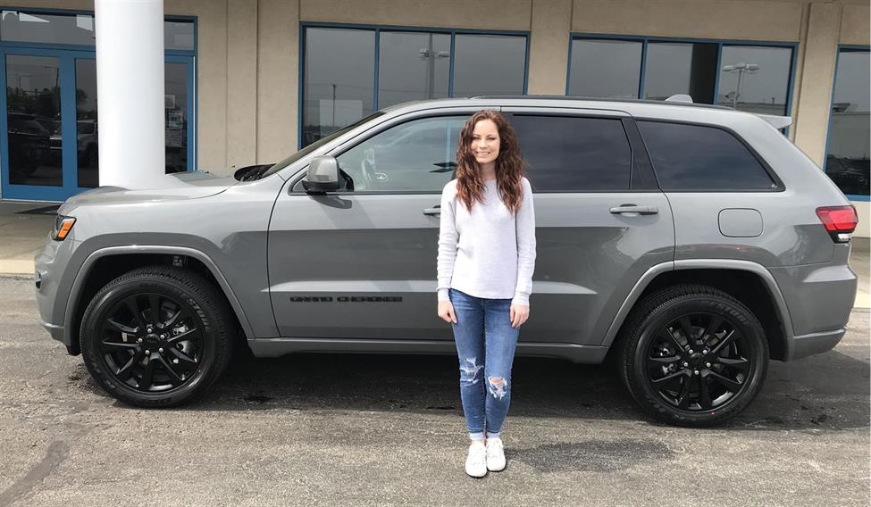 Bobby and Hannah, congratulations on your new 2020 JEEP