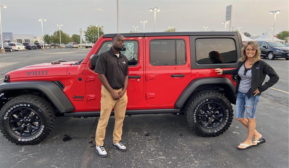 Lori S New 2021 Jeep Wrangler Congratulations And Best Wishes From Landmark Chrysler Jeep Fiat And Chrysler Jeep Jeep Wrangler Congratulations And Best Wishes