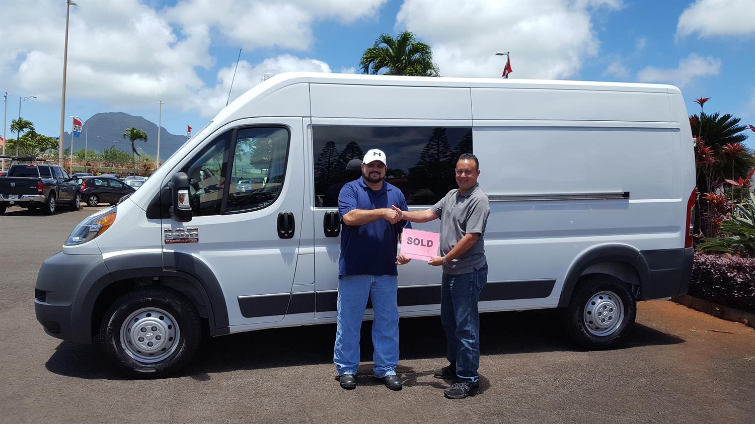 D M R AND DAMIEN's new 2015 RAM PROMASTER! Congratulations