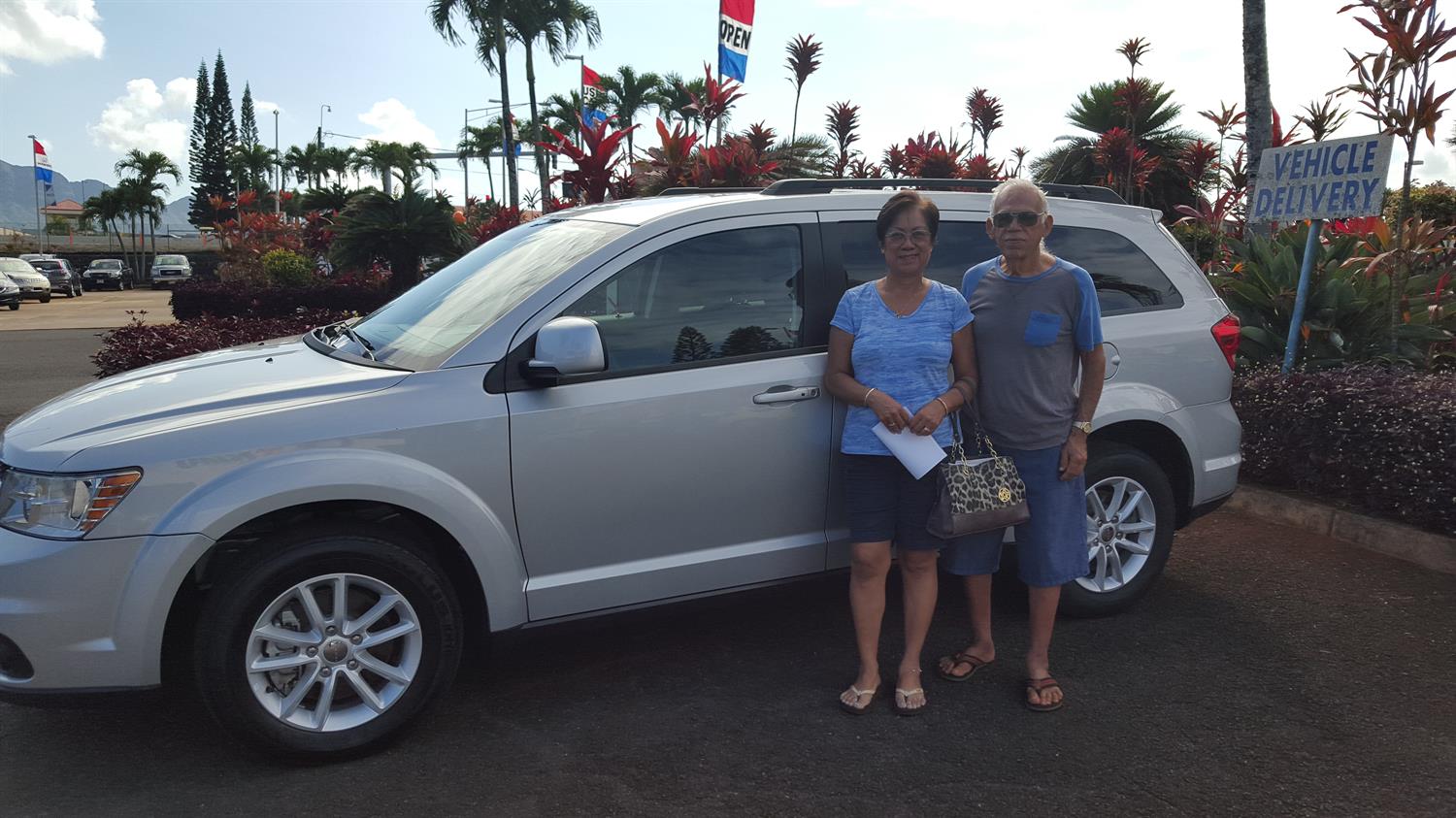 DONALD AND ELIZABETH's new 2014 DODGE JOURNEY