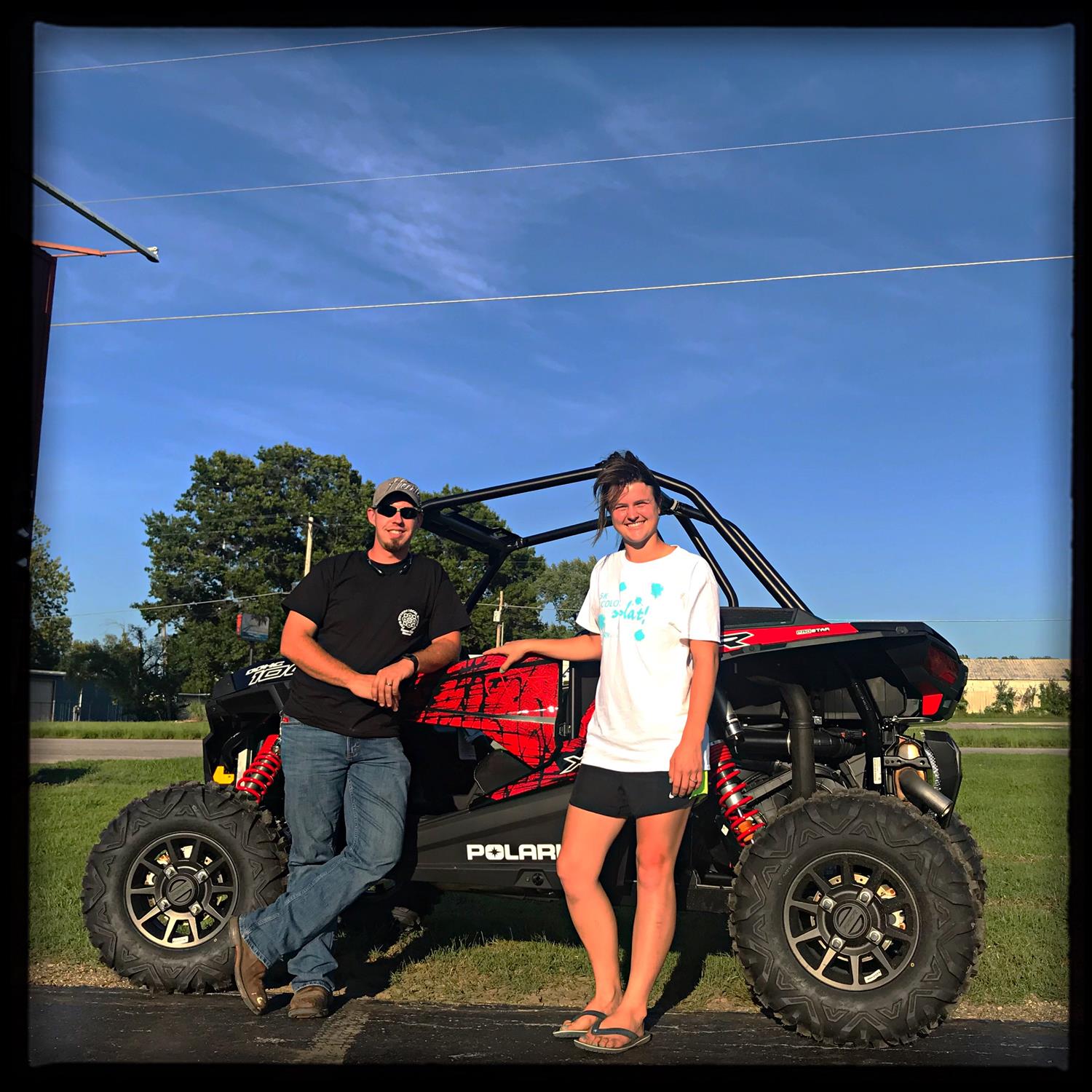 Melanie’s New 2018 Ploaris Rzr! Congratulations And Best Wishes From 